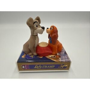 Vtg. McDonald's Disney Lady & The Tramp Happy Meal 1998 VHS Train Figure Toy